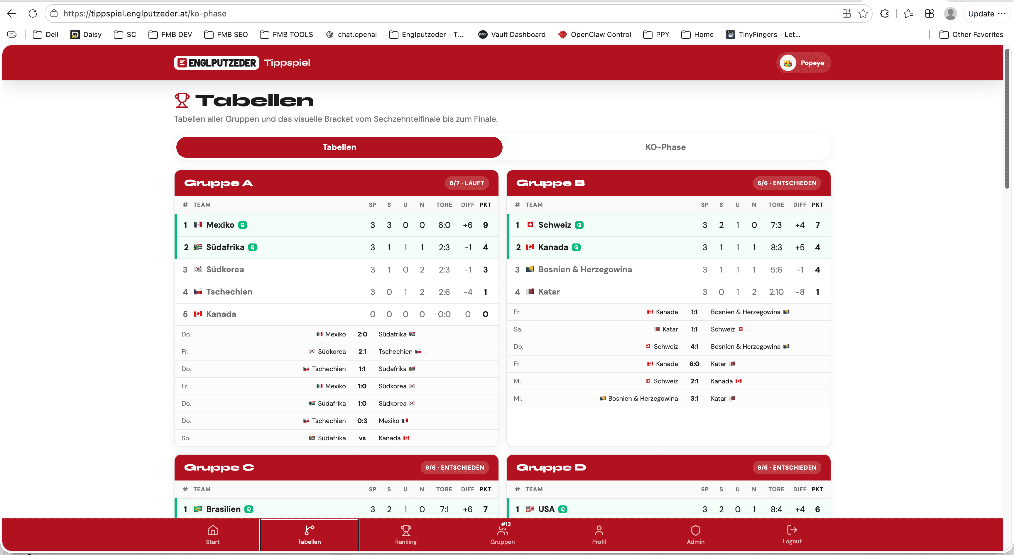 WM-Tippspiel-Plattform — Gebaut für den Anpfiff-Ansturm