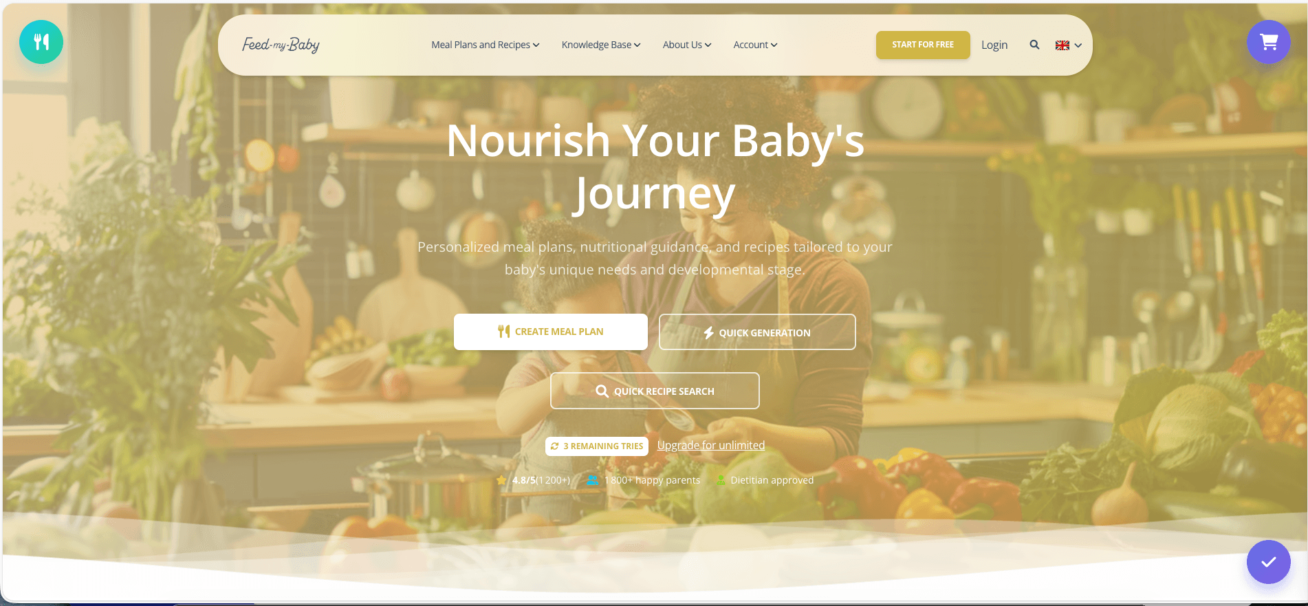 FeedMyBaby — Smart Baby Nutrition Tracker 2