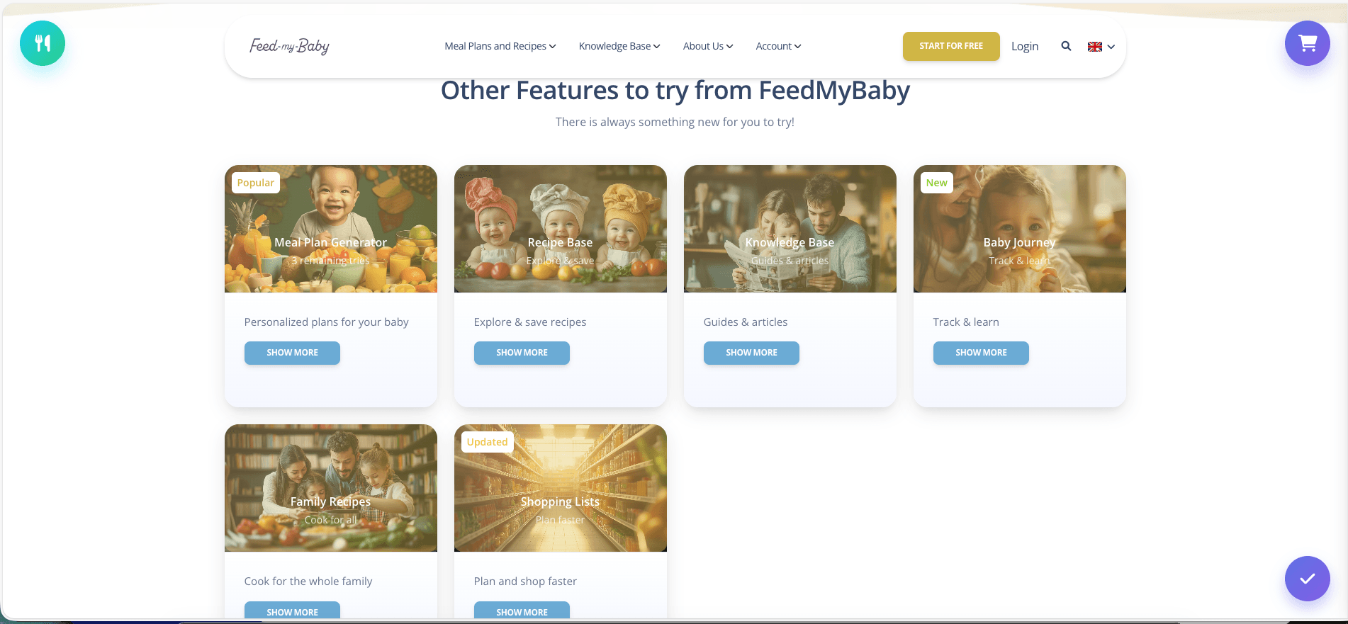 FeedMyBaby — Smart Baby Nutrition Tracker 3