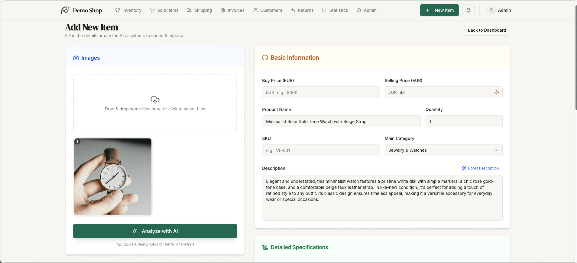 ReSaleHub — Multi-Platform Resale Management 3