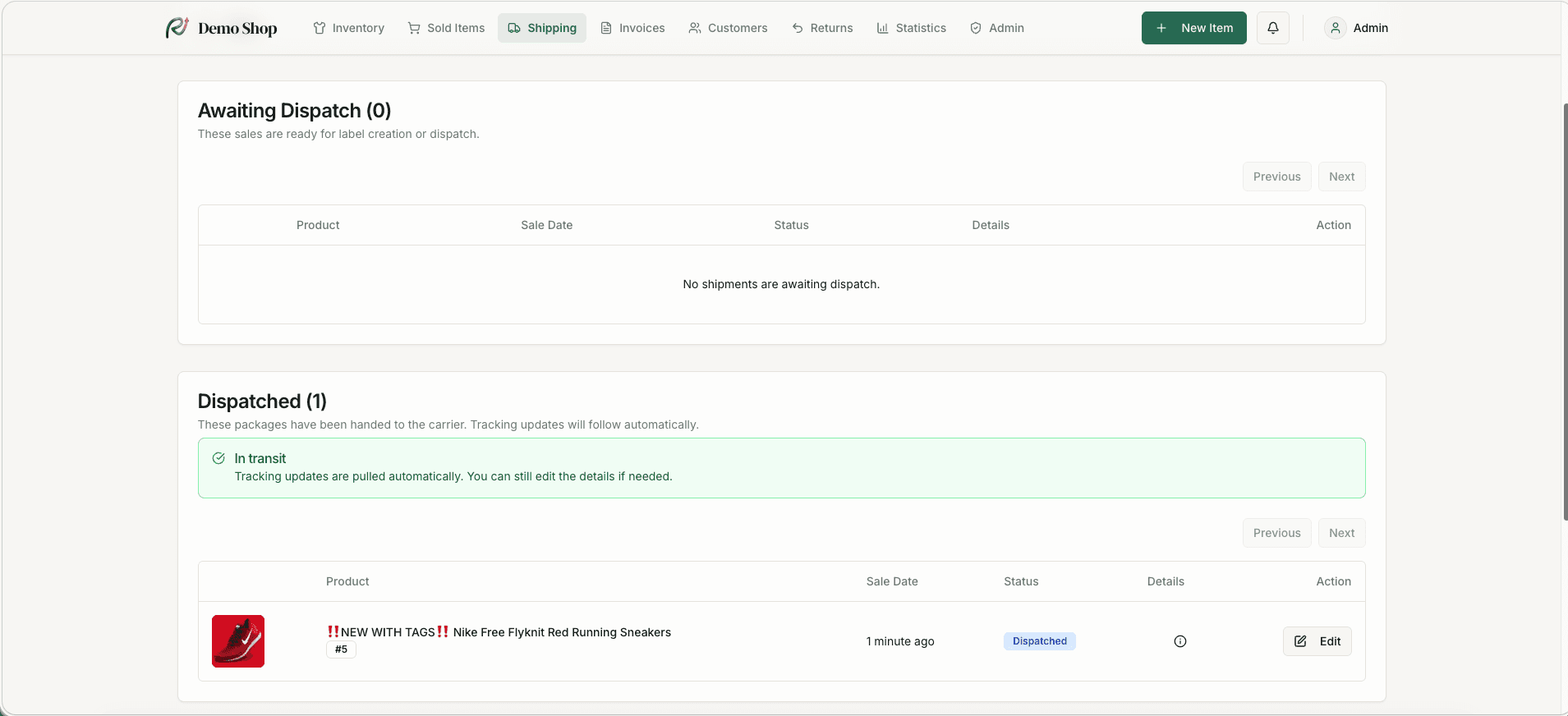 ReSaleHub — Multi-Platform Resale Management 10